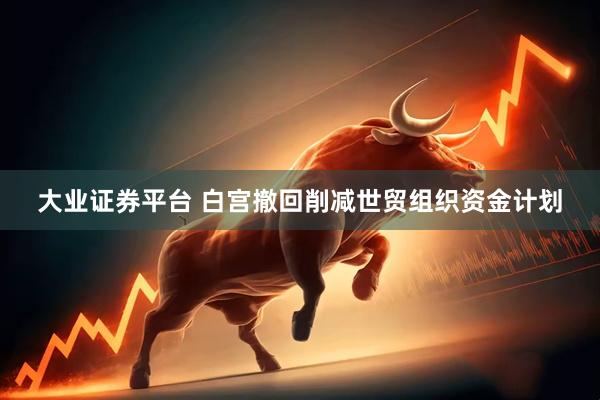 大业证券平台 白宫撤回削减世贸组织资金计划